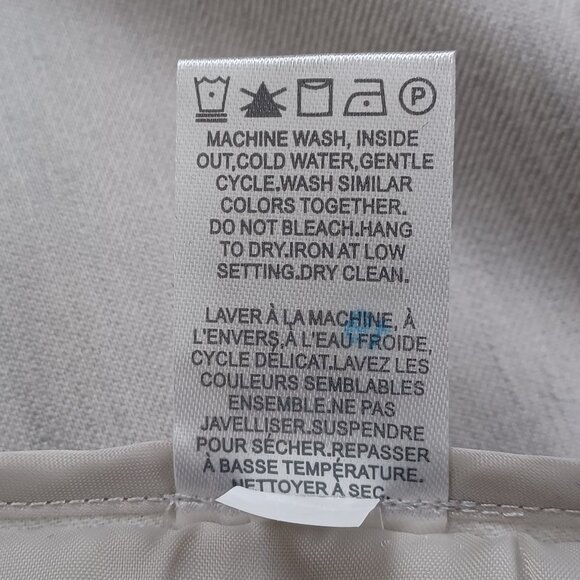 RW&CO. Taupe Linen Blend Modern Flare Suit Pants - Picture 16 of 16